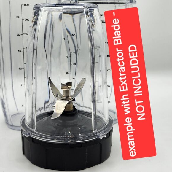 Ninja Nutri 18oz REPLACEMENT TO GO CUP with spout LID for Duo Blender BL642 - Picture 5 of 5